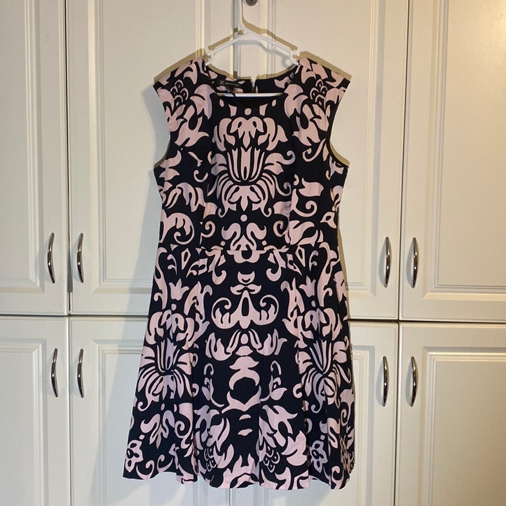 Inc fit and flare dress